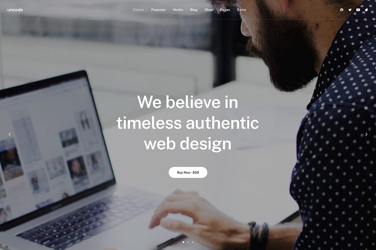 Premium agency WordPress theme